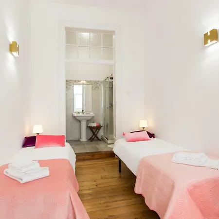 Lägenhet Secret & Charming Baixa 4 Bedroom