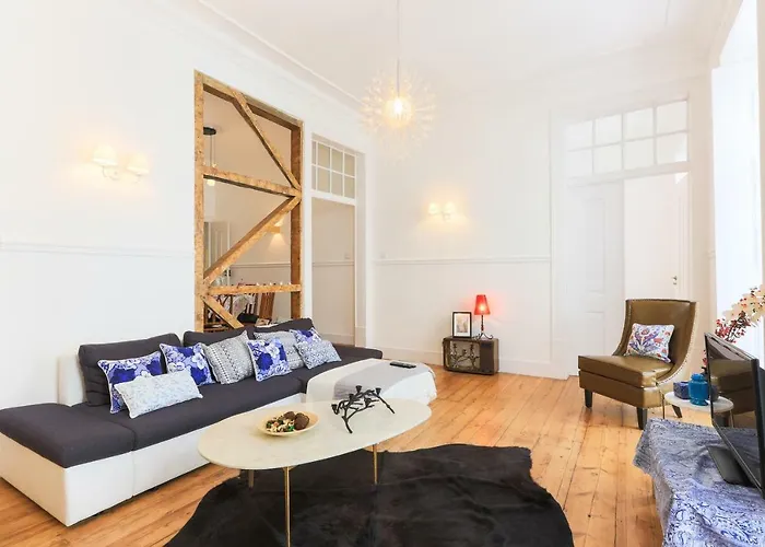 Lägenhet Secret & Charming Baixa 4 Bedroom
